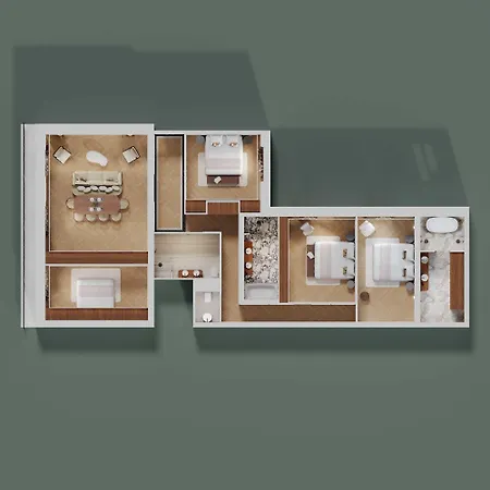 Luxury - Ac - 4br- 8p - Bastille דירה
