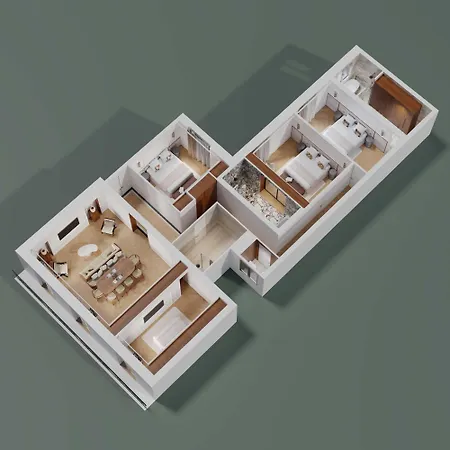 Luxury - Ac - 4br- 8p - Bastille פריז